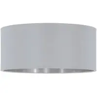 Eglo Onderdeel | Lampenkap 'PASTERI PRO' Ø530 H280 grijs/zilver