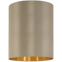 Eglo Onderdeel | Lampenkap 'PASTERI PRO' Ø150 Taupe/goud