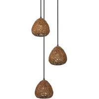 Ledvance LED Armatuur E27 | Decor Paper Drop Pendant Plate 3XE27 Beige