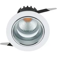 Eglo Inbouwspot | 'TONEZZA 1' LED 1X6,4W 3000K Wit | IP20 Ø80mm