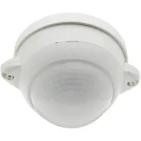 B.E.G. PIR Aanwezigheidsmelder | Plafond Opbouw IP54 24m Wit | 92158