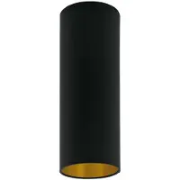 Eglo Onderdeel | Lampenkap 'PASTERI PRO' Ø150 H400 zwart/goud