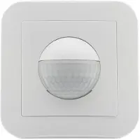 B.E.G. PIR Aanwezigheidsmelder | Wand Inbouw (stucwerk) IP20 10m Wit | 92136