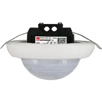 B.E.G. Luxomat Bewegingsmelder | Aanwezigheidsmelder BA 360° IB wit IP20 KNX Secure 24m 4Kanaal