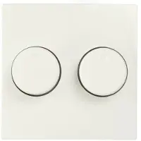 ION Industries Dimmerknop | | E1 (Duo, Mat wit)