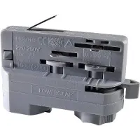 Powergear Onderdeel | 3-phase track 3-Circuits Adaptor Grey | PRO-0440-S