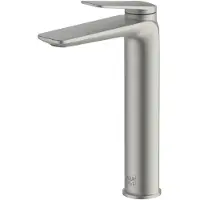 AquaVive Wastafelmengkraan Senio - Hoge Uitloop - Rvs - 25,3cm