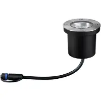 Paulmann Plug & Shine grondspot inbouwlamp 94228 94228, dimbaar, alu / grijs / zink, metaal, Modern
