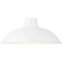 Home Sweet Home Lampenkap Altis - Aluminium - Wit - D30cm - H17cm - E27