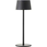 Brilliant Oplaadbare tafellamp Jona zwart