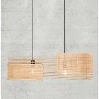 Nordlux Hanglamp Jaffna Raffia 3xe27