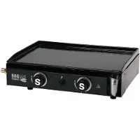 Central Park gasbarbecue Plancha 5,3kW zwart