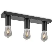 Home Sweet Home Ledspot Nitro Zwart 3xe27