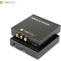 Techly IDATA SPDIF-4, zwart, FCC- en CE-certificering, 1920 x 1080 pixels, 1080i, 1080p, 480i, 480p, 576i, 576p, 720p, NTSC, PAL, 50 - 60 Hz