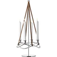 Georg Jensen Season extension voor kaarsenhouder glanzend