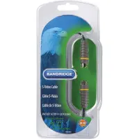 Bandridge BVL6605 5m S-Video (4-pin) S-Video (4-pin) Zwart, Grijs S-videokabel