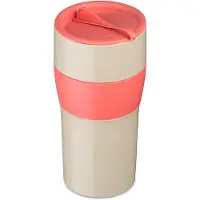 Koziol Herbruikbare Koffiebeker, 0.7 L, Natuur Koraal, Organic Bio-Circular - Koziol | Aroma To Go XL