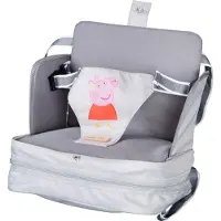 Roba Zitverhoger Peppa Pig grijs roze