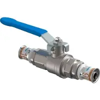 Uponor kogelkraan Ø16mm met hendel - 1046603