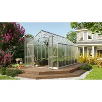 Vitavia Tuinkas Olymp 11500 - Polycarbonaat 6mm - Aluminium - 257x449x254cm