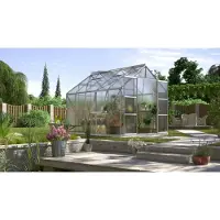 Pergart Tuinkas Jupiter 8300 - Polycarbonaat 6mm - Aluminium - 257x321x248cm