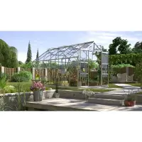 Vitavia Tuinkas Jupiter 11500 - Veiligheidsglas 3mm - Aluminium - 257x445x248cm
