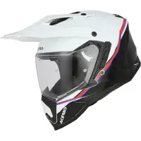 Acerbis Assault Graphic Wit Zwart Adventure Integraalhelm Maat M