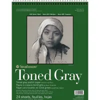 Strathmore Serie 400 Toned Gray Sketch Pad Schetsboek 36 x 28 cm 118 g