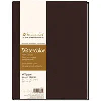 Strathmore Serie 400 Cold Press Watercolour Hardbound Book Schetsboek 24 28 x 22 cm 300 g