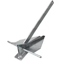 Jero Marine 4kg Danforth Anker Gegalvaniseerd