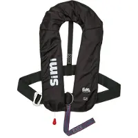 Eval Simi Automatisch Reddingsvest 160N met D-Ring Zwart