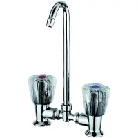 Kuipers Nautic Waterkraan met Klapbare 10mm Uitloop 2 Knops