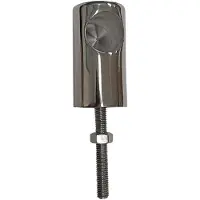 Kuipers Nautic Railinghouder Eindstuk 25mm 90 graden met Schroefdraad Rvs