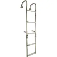 Jero Marine Opvouwbare Zwemtrap Rvs 5 Treden 116x26cm