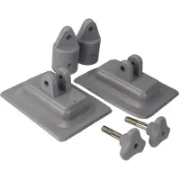Kuipers Nautic Bevestigingsbeslag Biminitop Pvc Rubberboot voor 22mm Buis Set