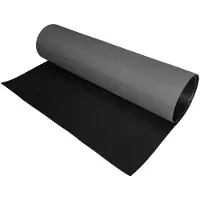 Jero Marine Doek voor Hypalon Rubberboot 1100Dtex 40x25cm Zwart