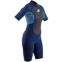 JS Maui Flex 3/2 FL Shorty Wetsuit Dames