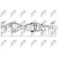 NTY NPW-VV-044 Aandrijfas