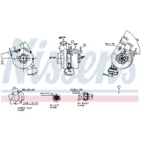 Nissens 93483 Turbocharger