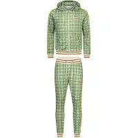 Lonsdale Joggingpak 'Littlestone' geel / groen / wit
