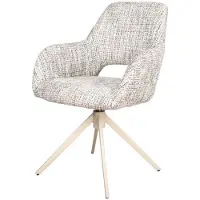 Moods Collection Eetkamerstoel Paris poot Moon draaibaar Beige - Be Trendy nature 01