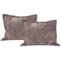 Linnick Velvet Kussensloop - Purple - Kussensloop 60x70cm - Kussenslopen Set van 2