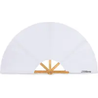 SAUNAGUT - Waaier wit 100 cm - 1 st.. new