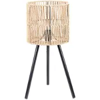 Natural Living Tafellamp Nature - zeegras - rond/bol - 48 cm - Boho/ibiza stijl - natuurlijk wonen