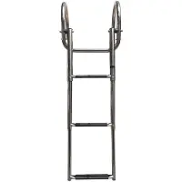 Jero Marine Zwemtrap Steiger en Zwemplateau Rvs 3 Treden