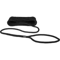 Jero Marine 16mm x 15m Landvast met Lus Deluxe Polyester Zwart