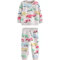 Next Nachtkledij blauw / geel / grijs / groen