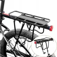 KEL Aluminium fietsdrager achter - lichtgewicht en stevig - max. draagvermogen 50 kg