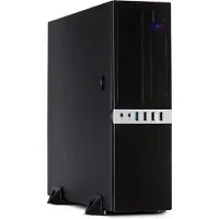 Inter-Tech IT-503 Mini-tower PC-behuizing Zwart