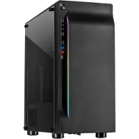 Inter-Tech Inter Tech 88881322 Gaming-Gehäuse A-3411 Creek RGB mit Tempered Glas